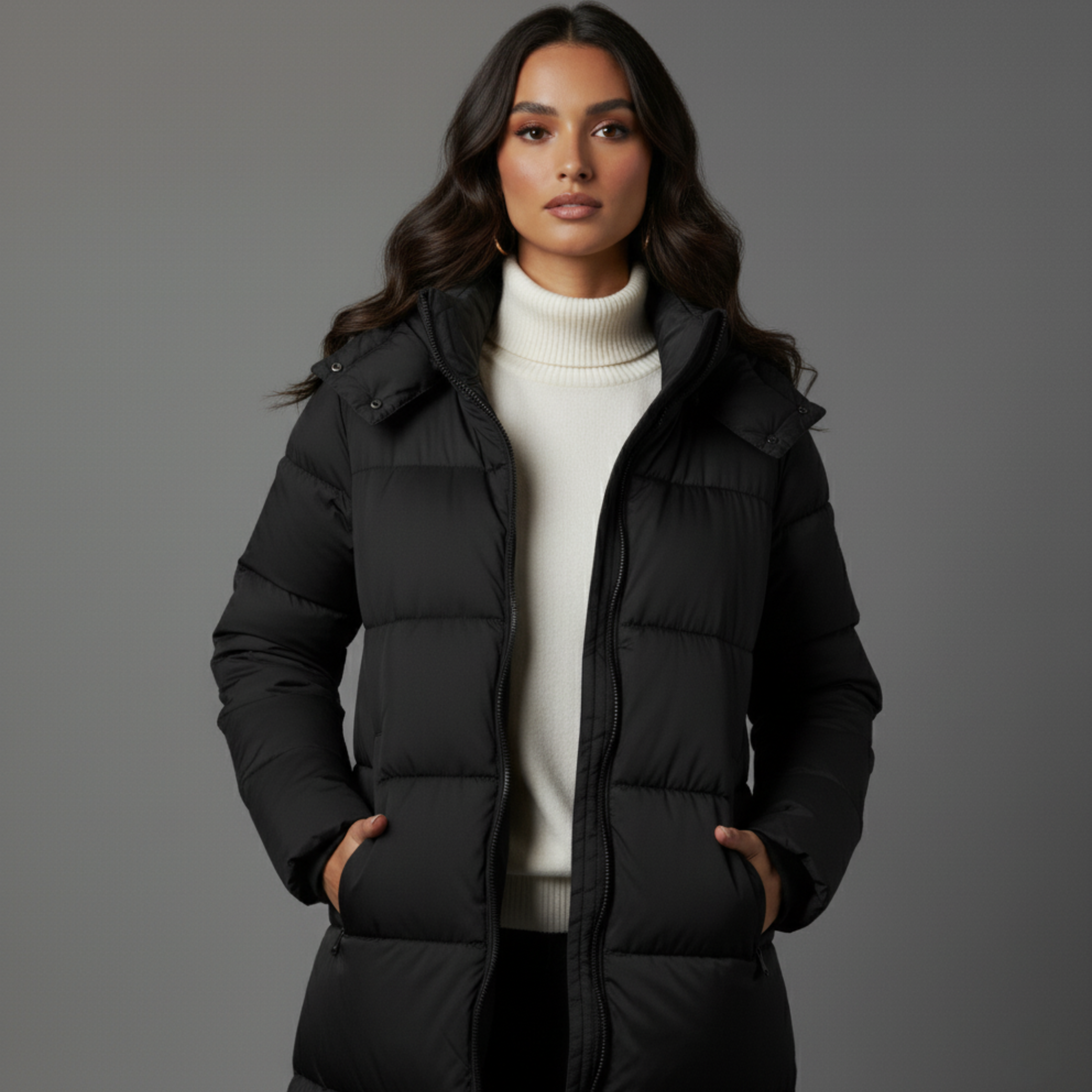 Oslo Hooded Maxi Coat