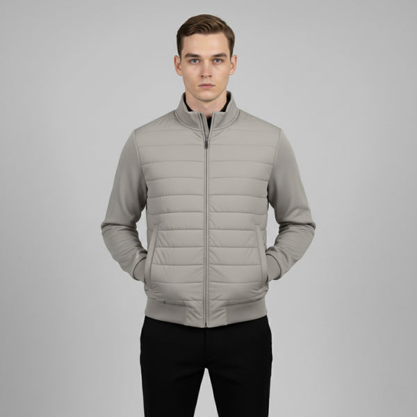 🌫️ Sleek. Simple. Essential.
This light grey quilted jacket brings modern minimalism to your ever...